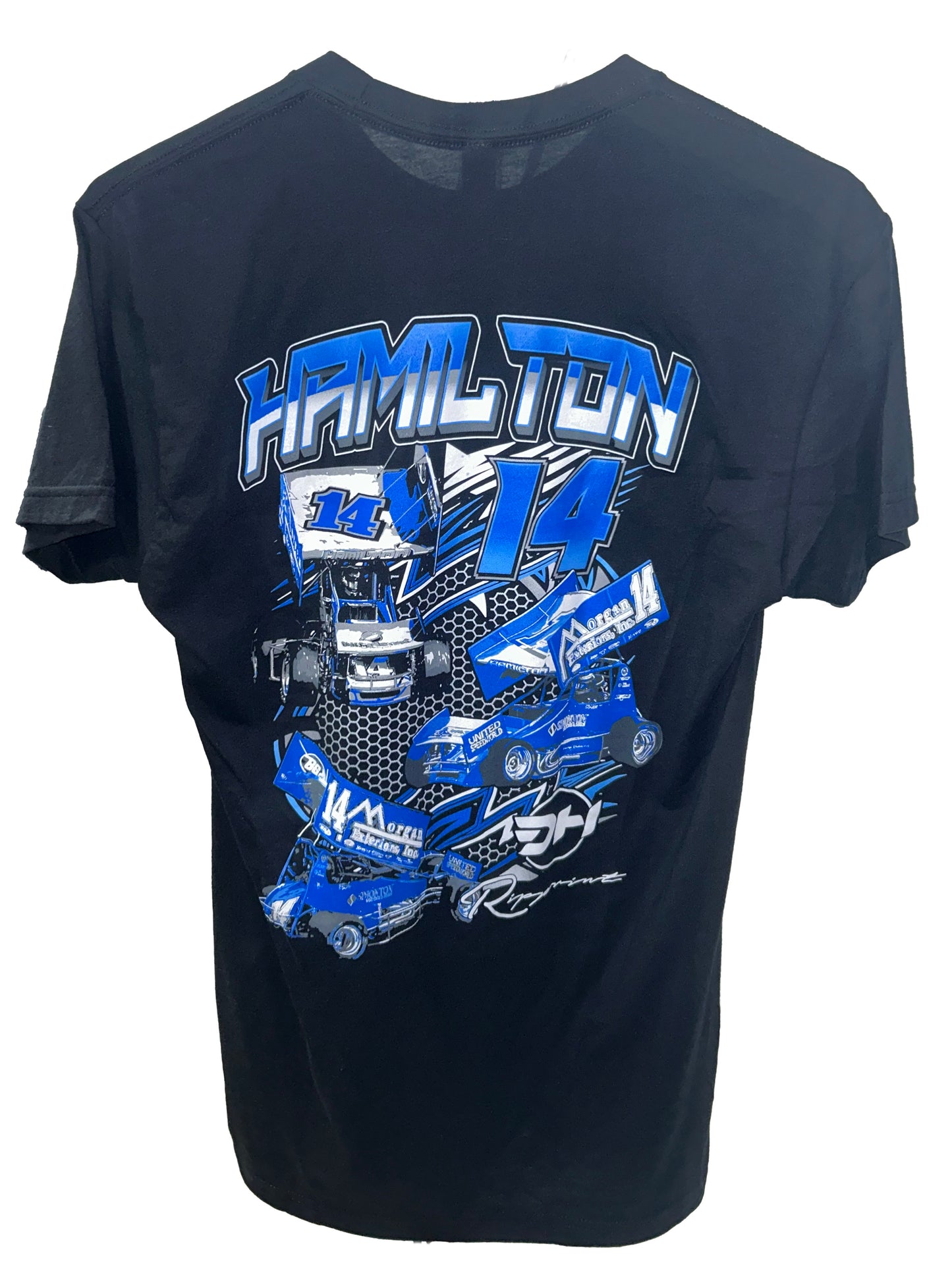 Davey Hamilton Jr. Morgan Motorsports #14 Sprint Car Short Sleeve T-Shirt